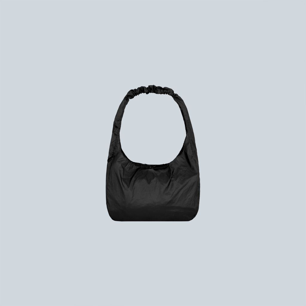 LAKI PACKABLE KNOT BAG - BLACK