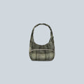 LAKI PACKABLE KNOT BAG - BLACK GREEN