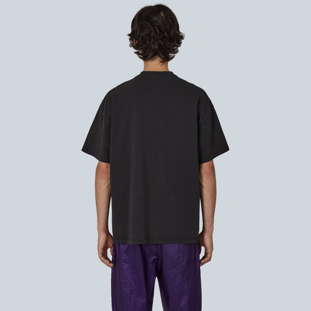 LOGO T-SHIRT - WASHED BLACK
