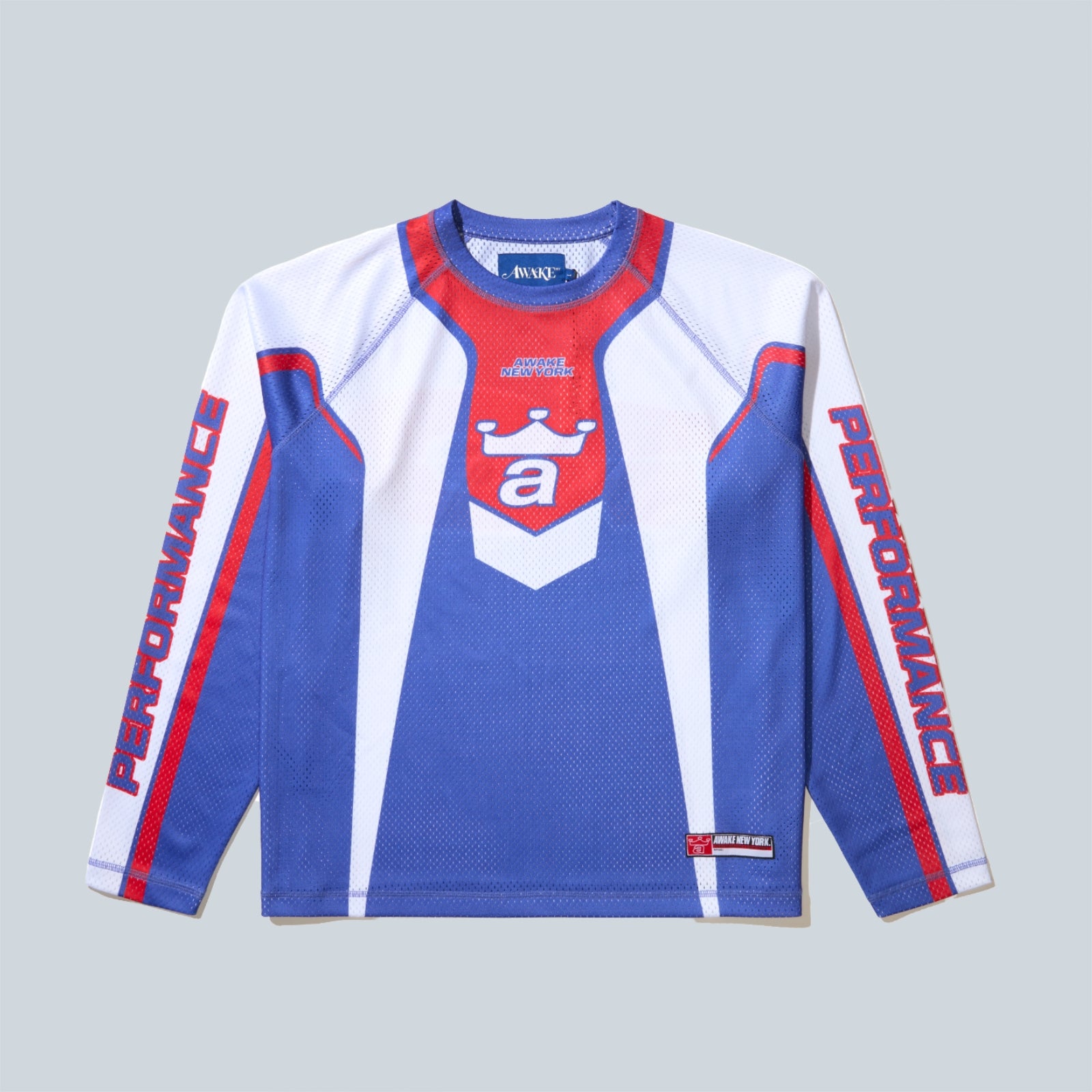 MESH JERSEY RACER - BLUE