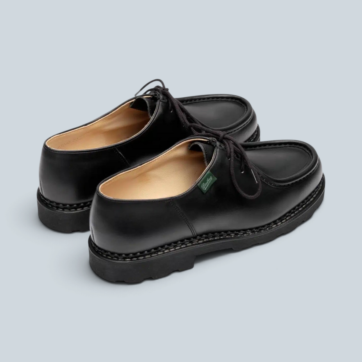 Paraboot Michael Marche II Noire Shoes Lisse Noir, vue 3