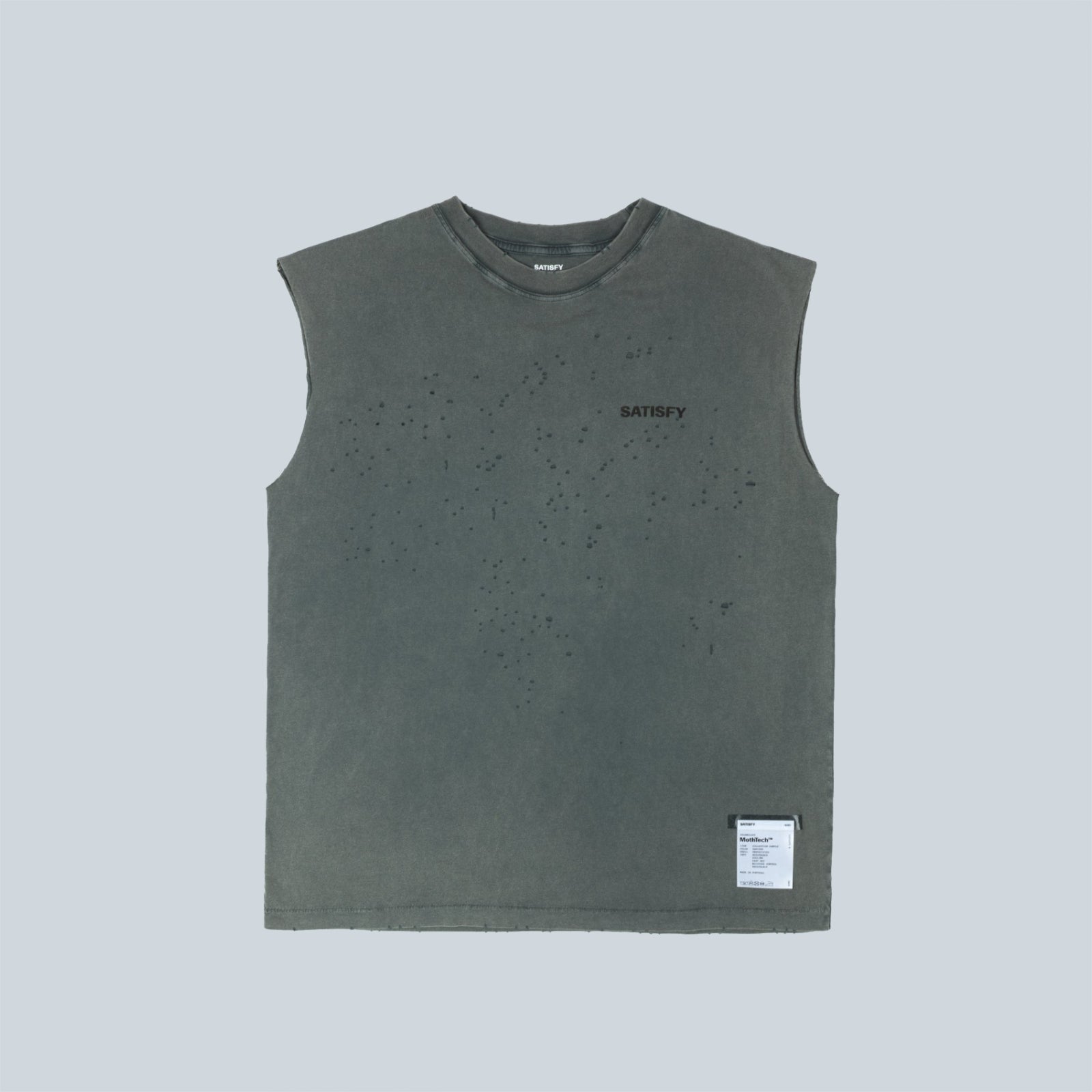 MOTHTECH MUSCLE TEE - FADED BLACK