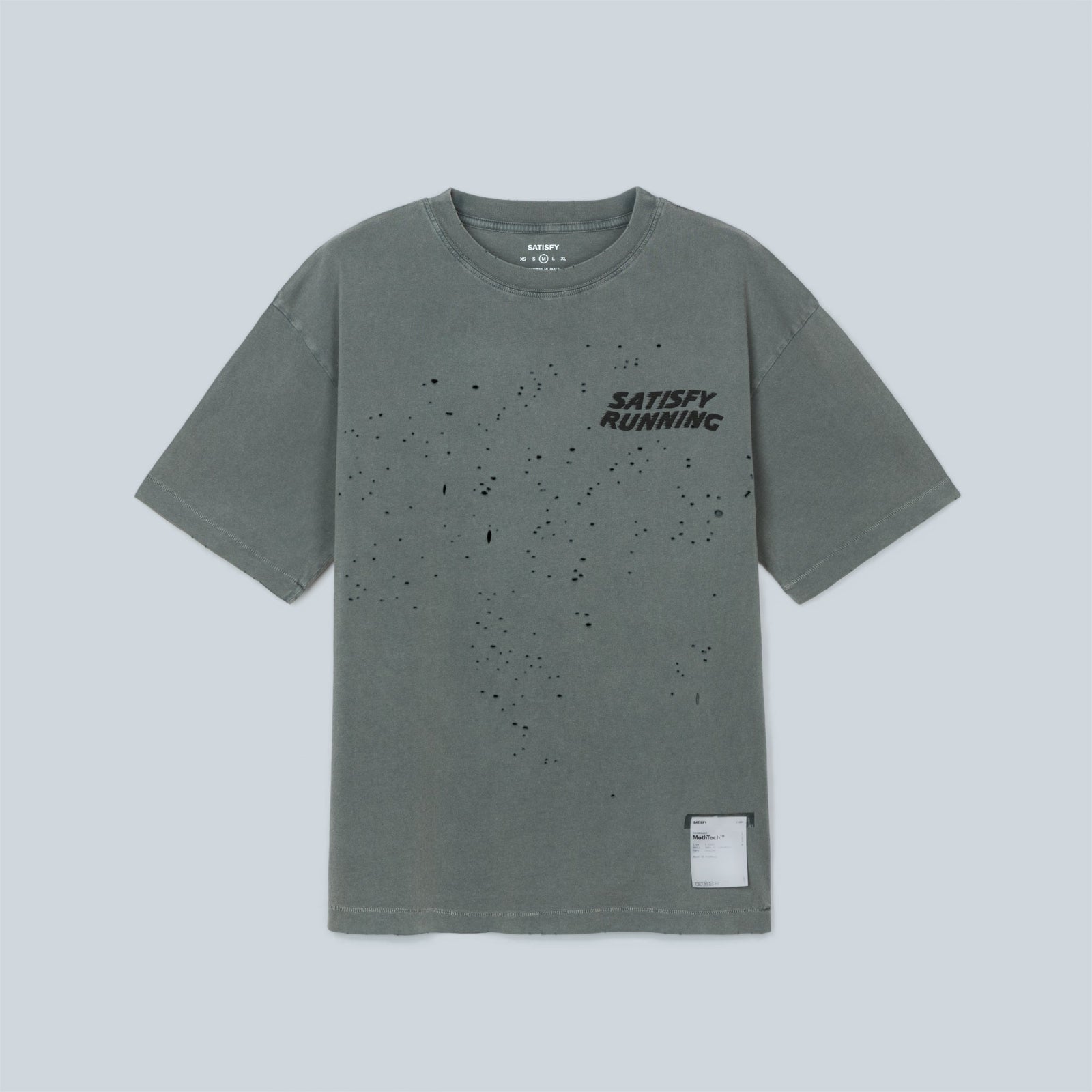 MOTHTECH TSHIRT - FADED BLACK