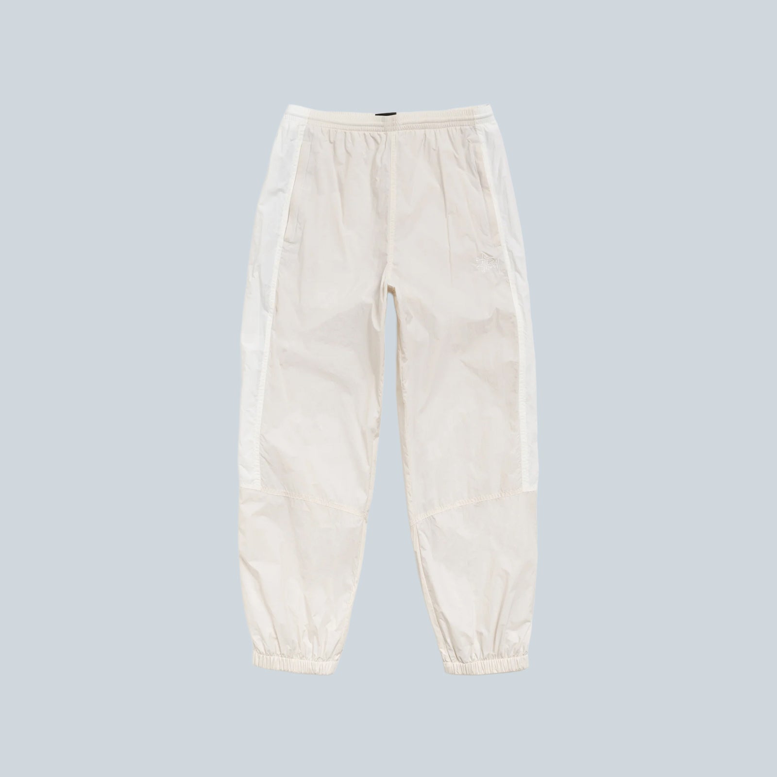 NYLON TRACK PANT - BONE