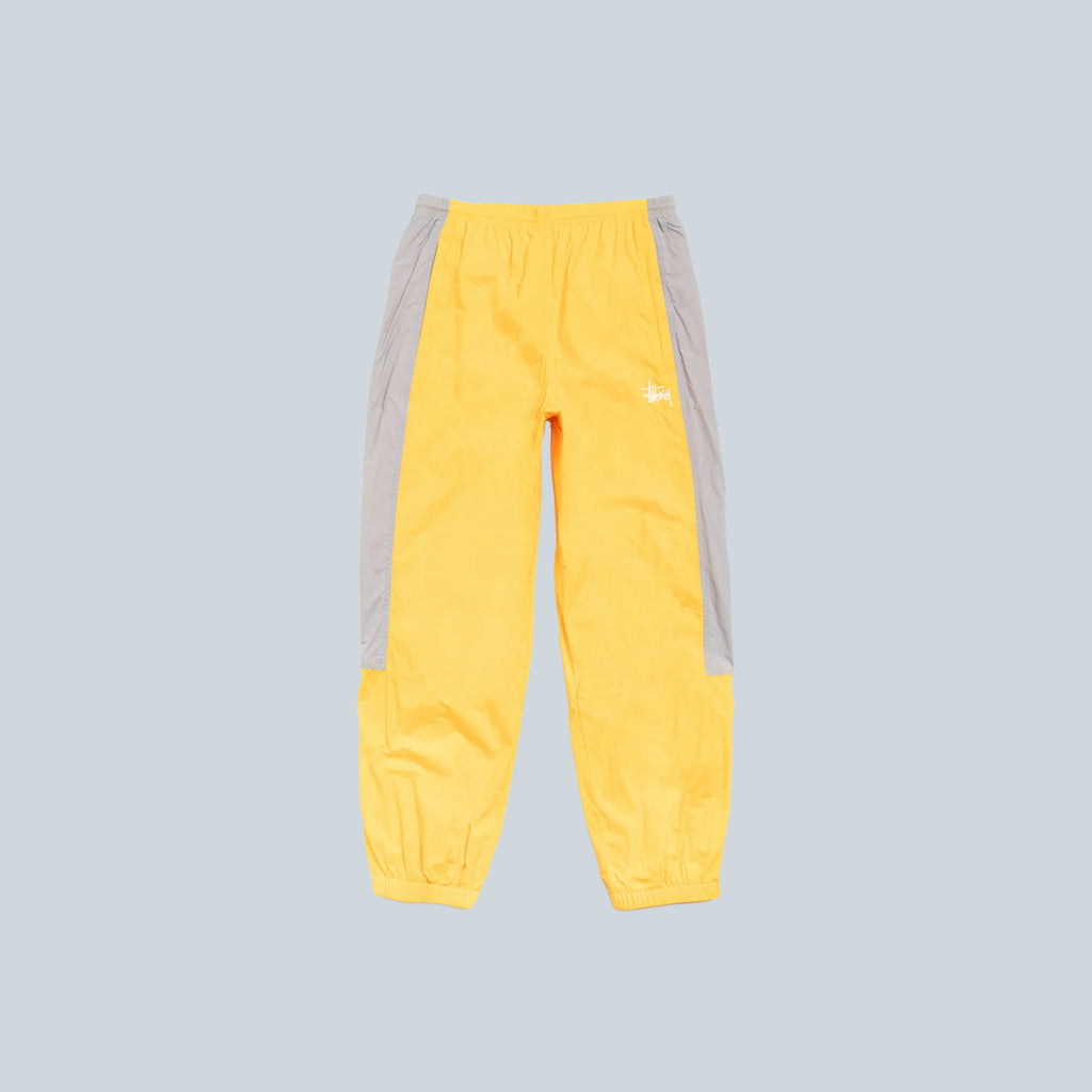 NYLON TRACK PANT - YELLOW