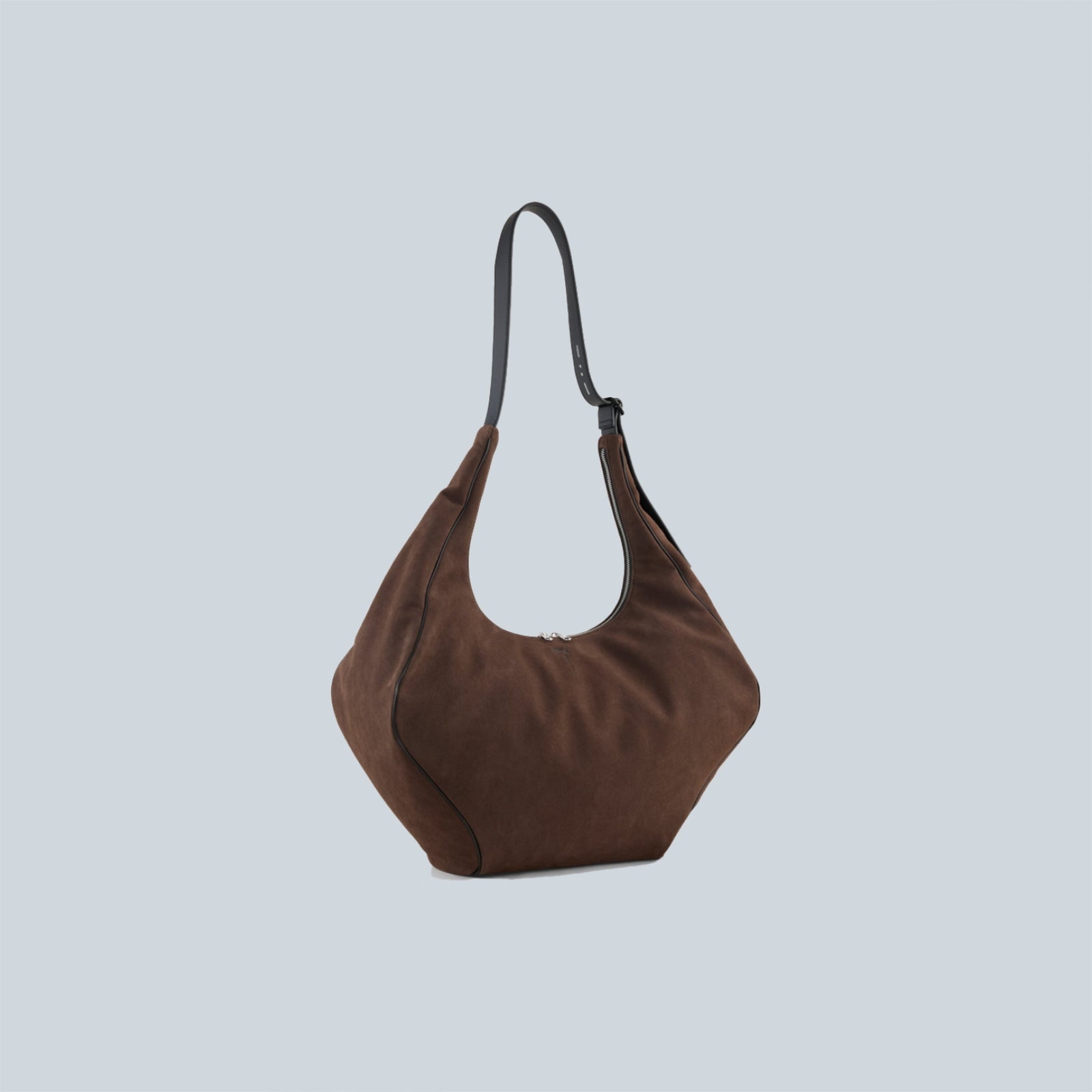 HOBO BAG - DARK BROWN