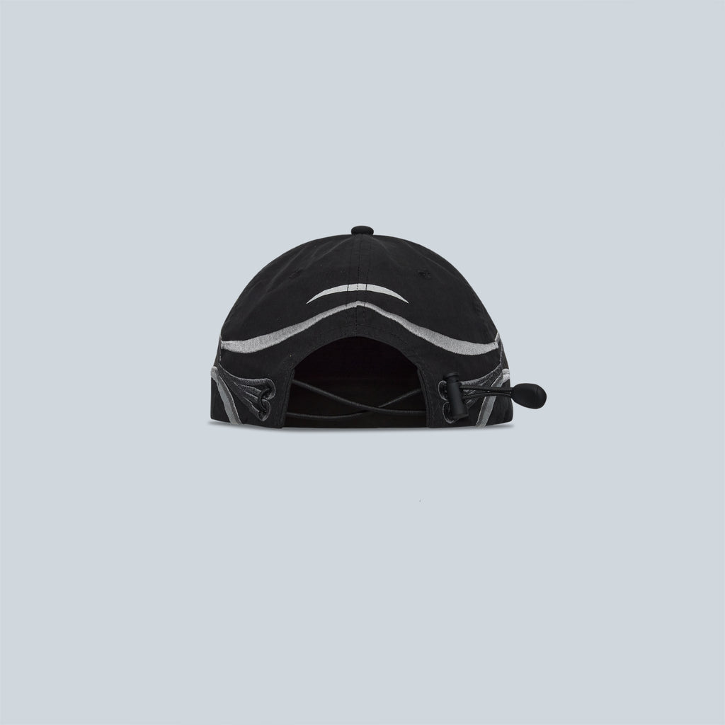 PURSUIT 6 PANEL CAP - WASHED BLACK