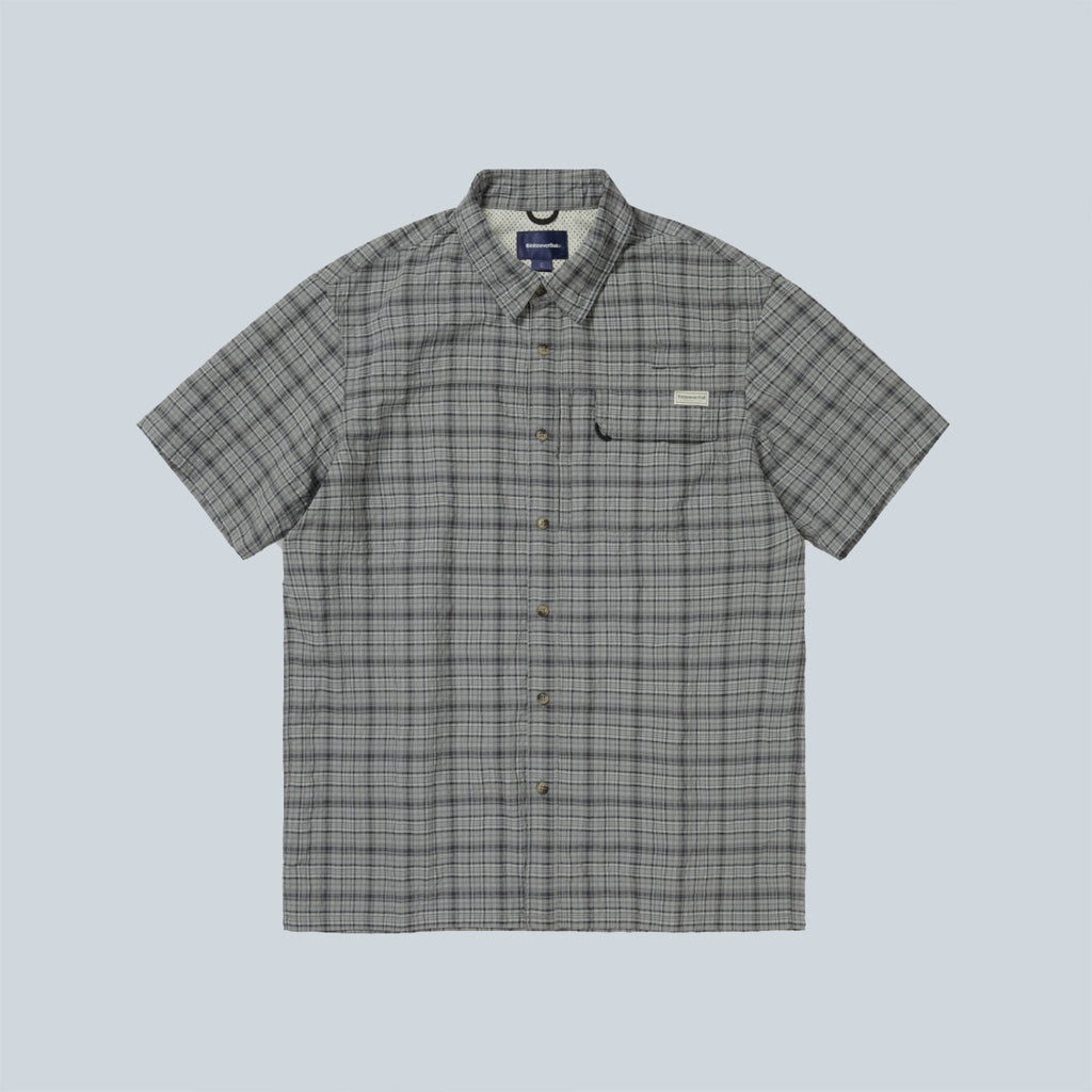 PLAID S/S FISHING SHIRT - SAGE
