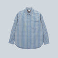 POPLIN MILLWOOD SHIRT - BLUE