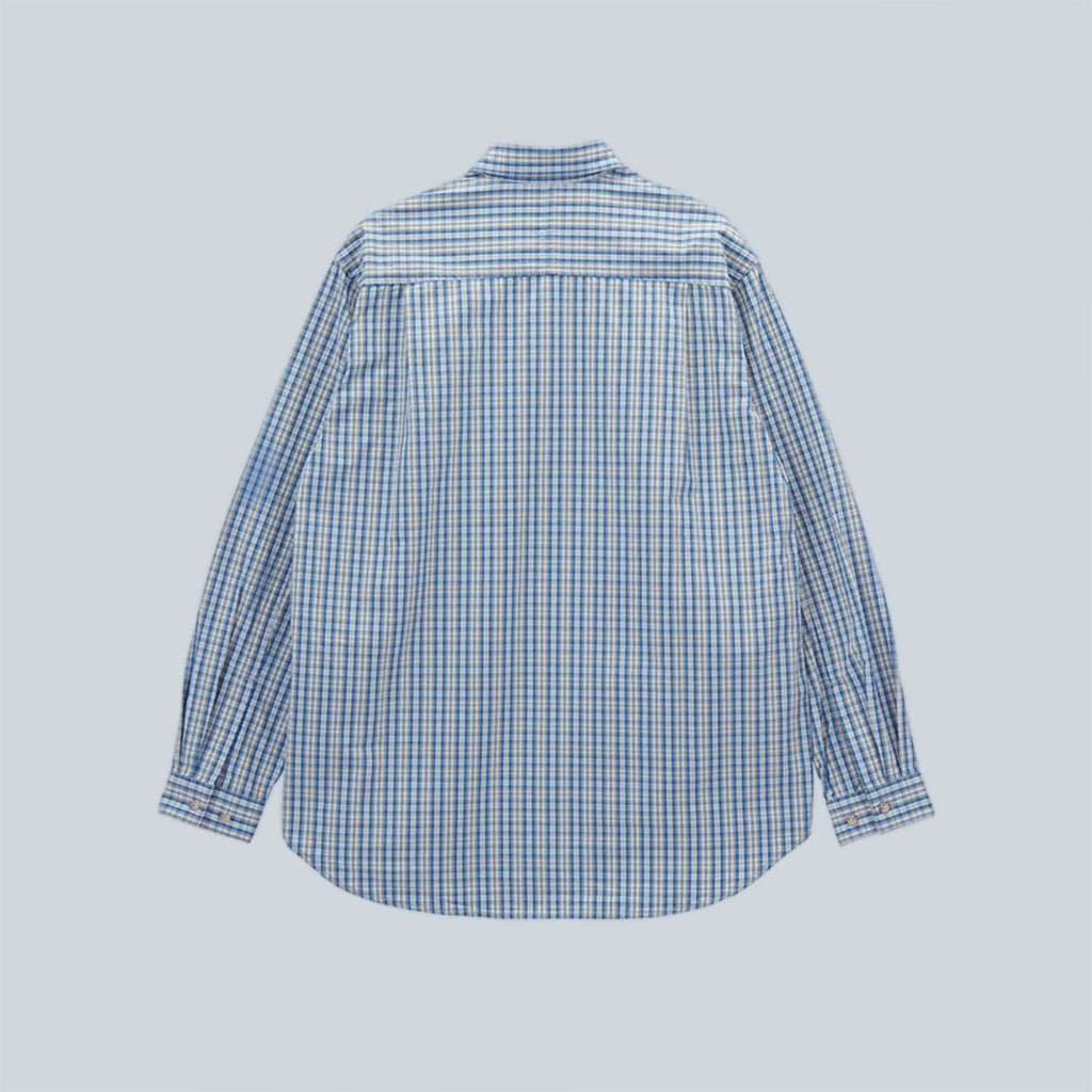 POPLIN MILLWOOD SHIRT - BLUE