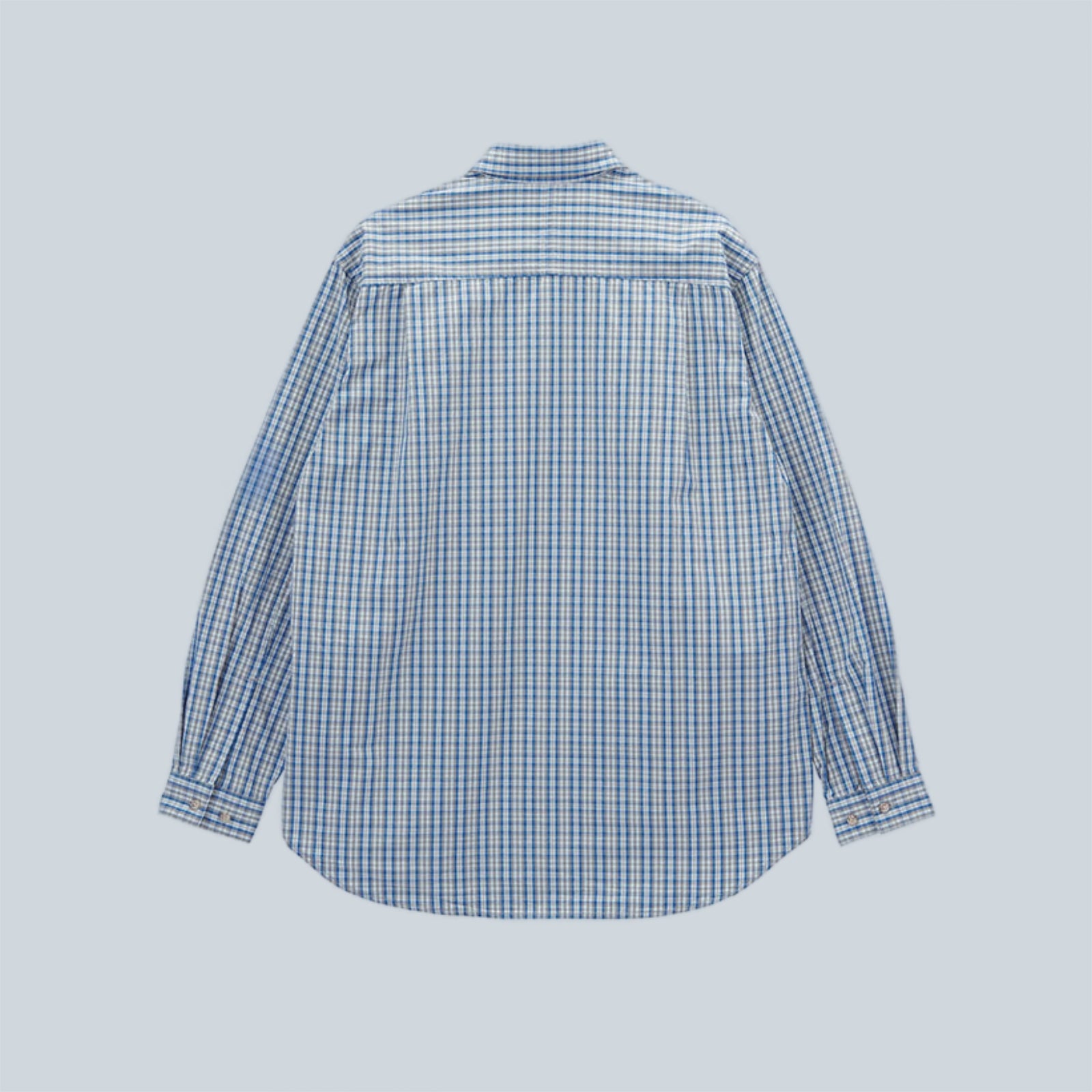 POPLIN MILLWOOD SHIRT - BLUE