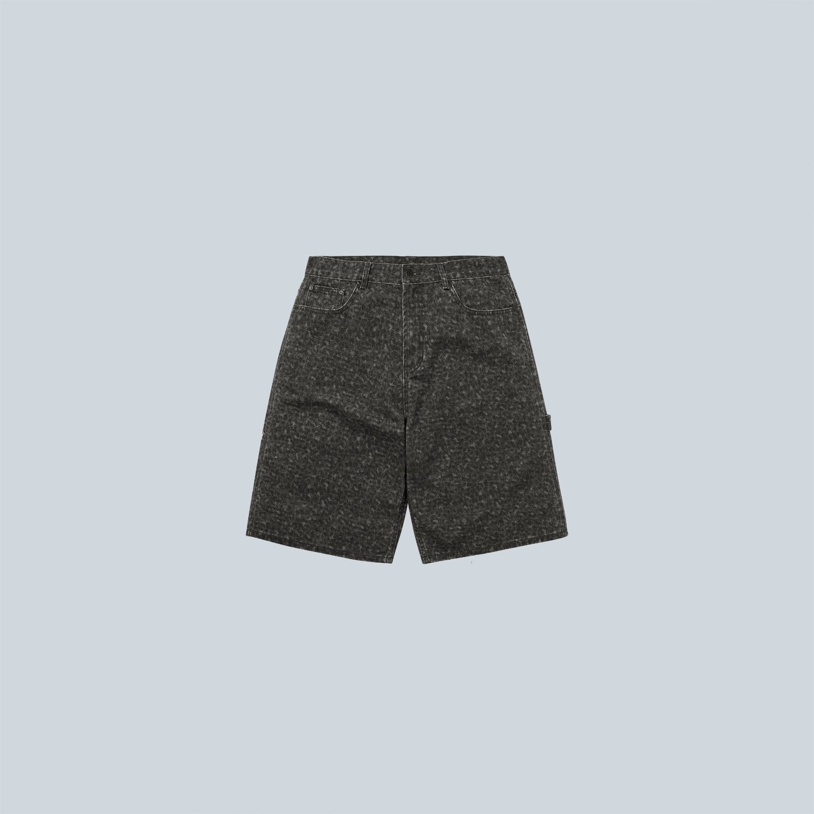 RELAXED PAINTER SHORT - LEOPARD