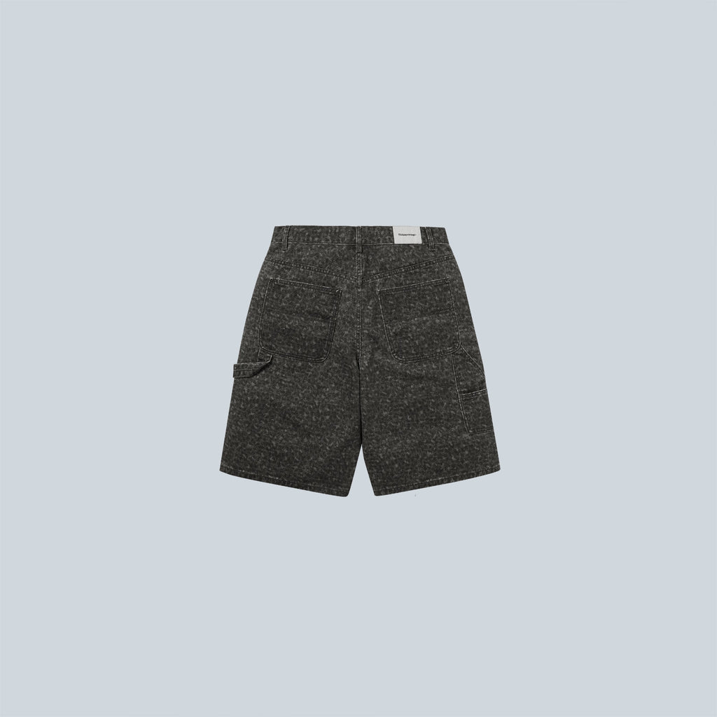 RELAXED PAINTER SHORT - LEOPARD