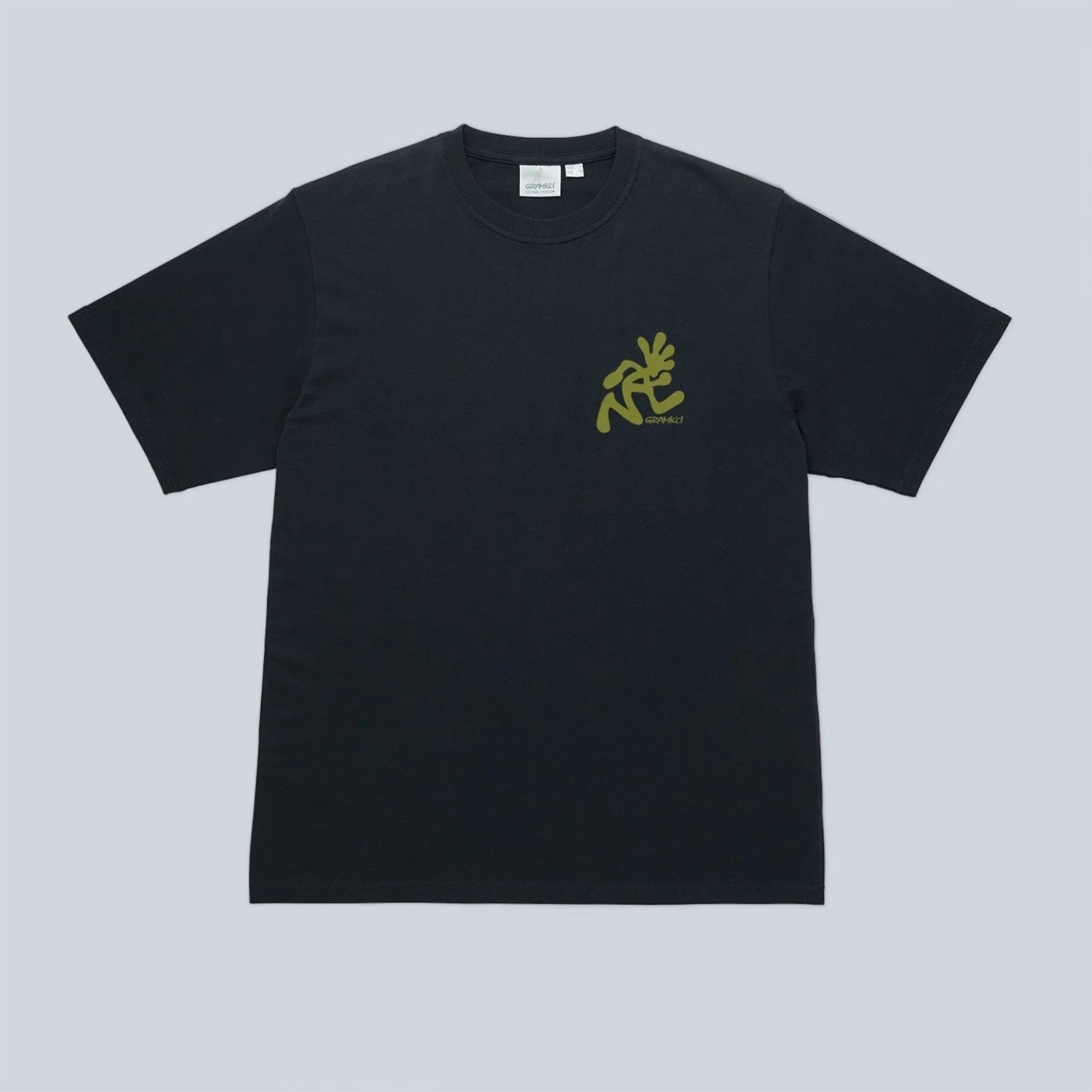 RUNNING MAN TEE - VINTAGE BLACK