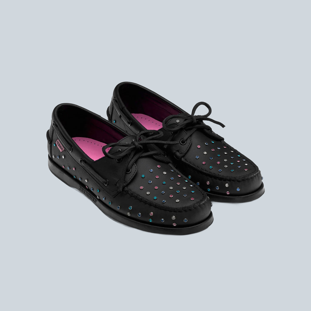 DOCKSIDES PORTLAND BISOUS - BLACK