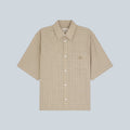 SHORT SLEEVE SHIRT - BEIGE