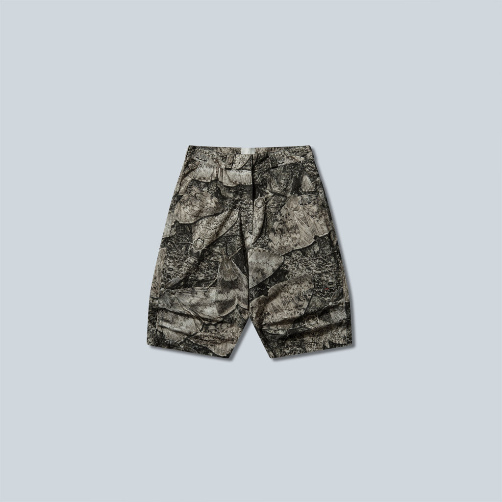 SIERA MOTH PRINT 3/4 PANT - BROWN