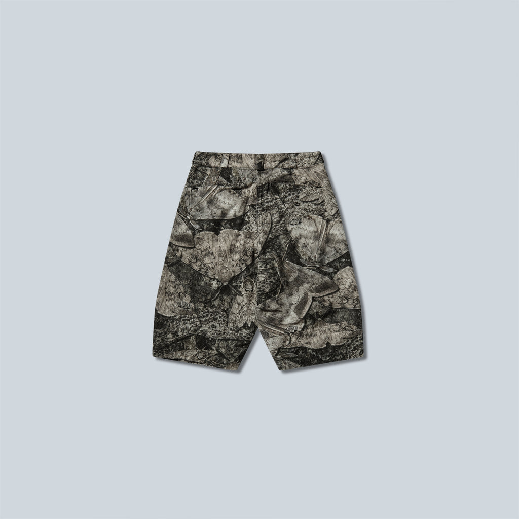 SIERA MOTH PRINT 3/4 PANT - BROWN