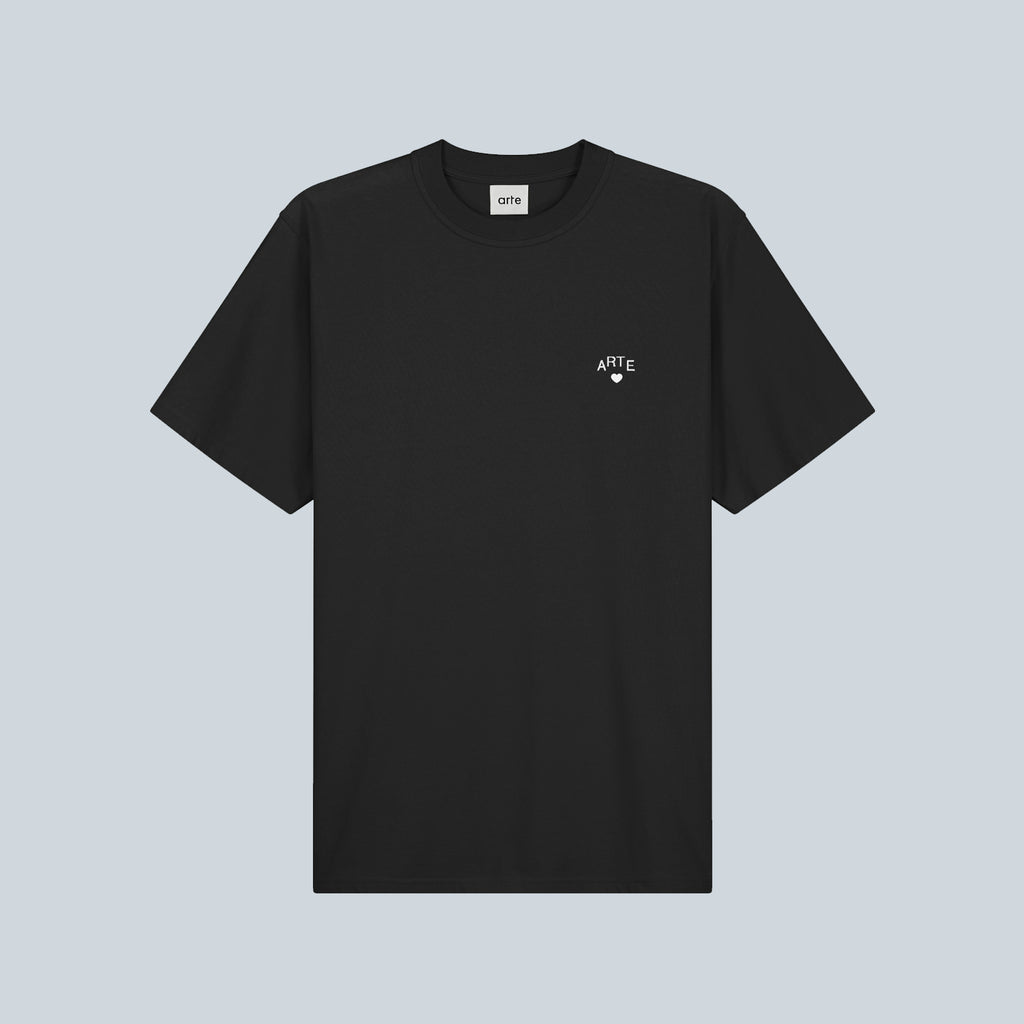 PINK SERIAL T-SHIRT - BLACK