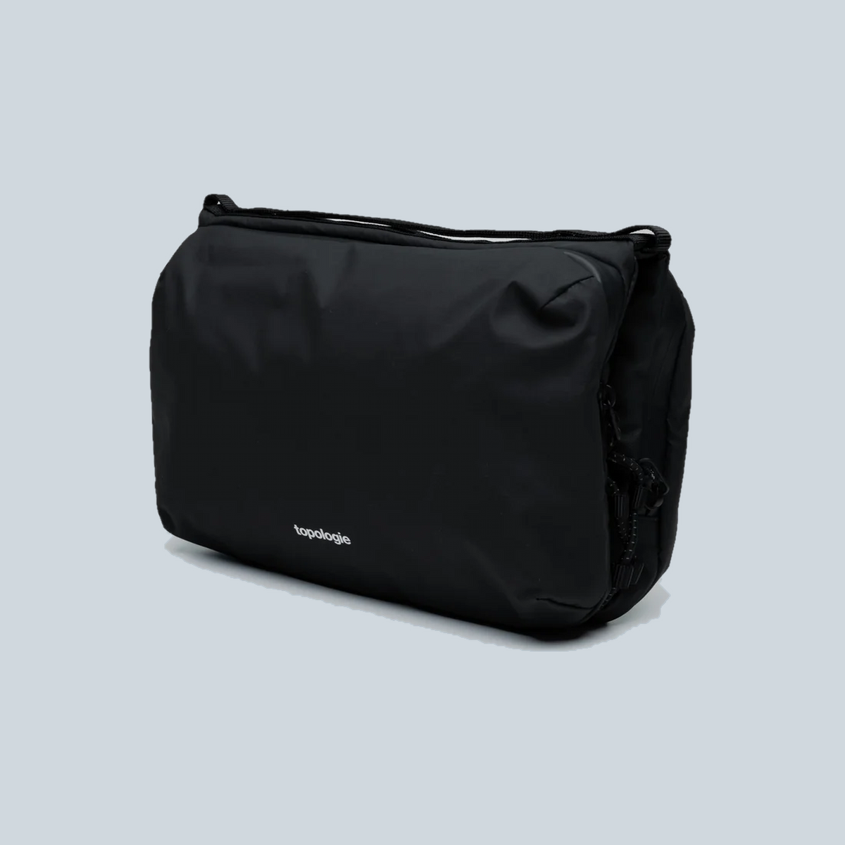 WARES BAGS BOTTLE SACOCHE LARGE - BLACK RIPSTOP DRY