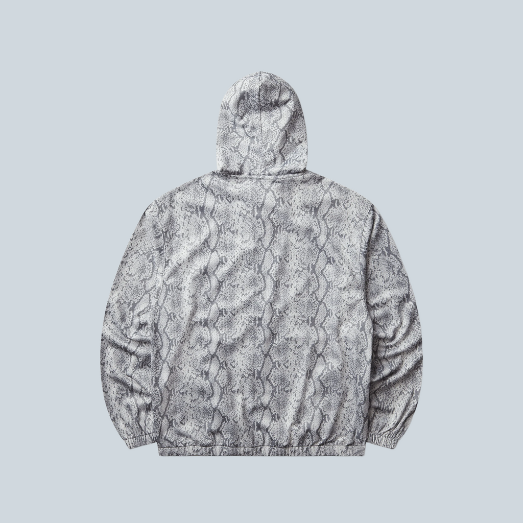 ATHLETIC MESH ZIP HOODIE - SNAKE