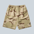 BAGGY BEACH SHORTS - SAND CAMO