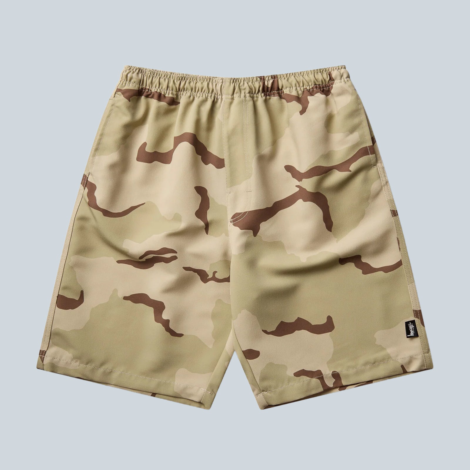 BAGGY BEACH SHORTS - SAND CAMO