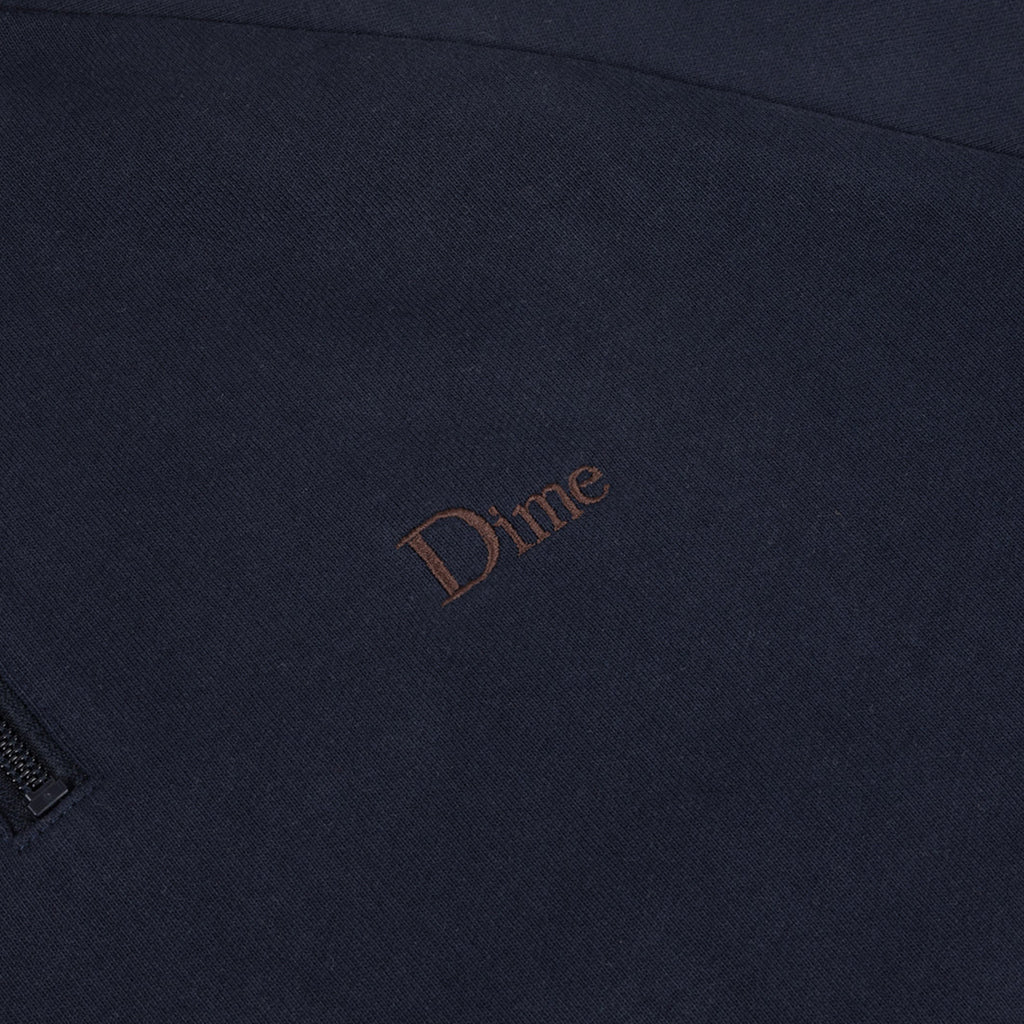 CLASSIC TERRY QUARTER ZIP - NAVY