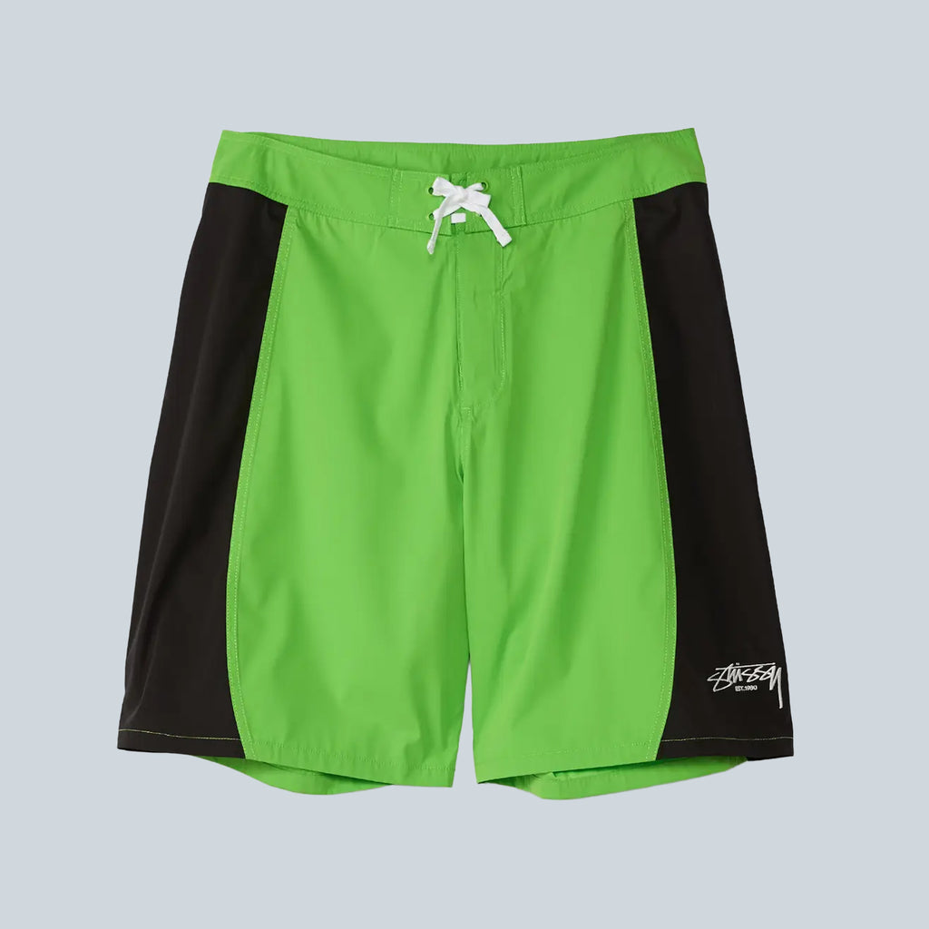 CURVED PANEL BOARD SHORT - GREEN
