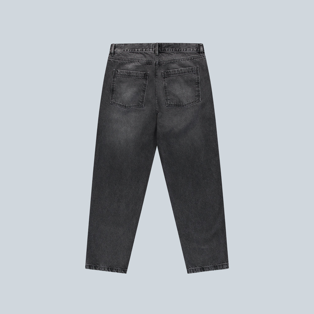COR UNIFORM DENIM PANTS - BLACK