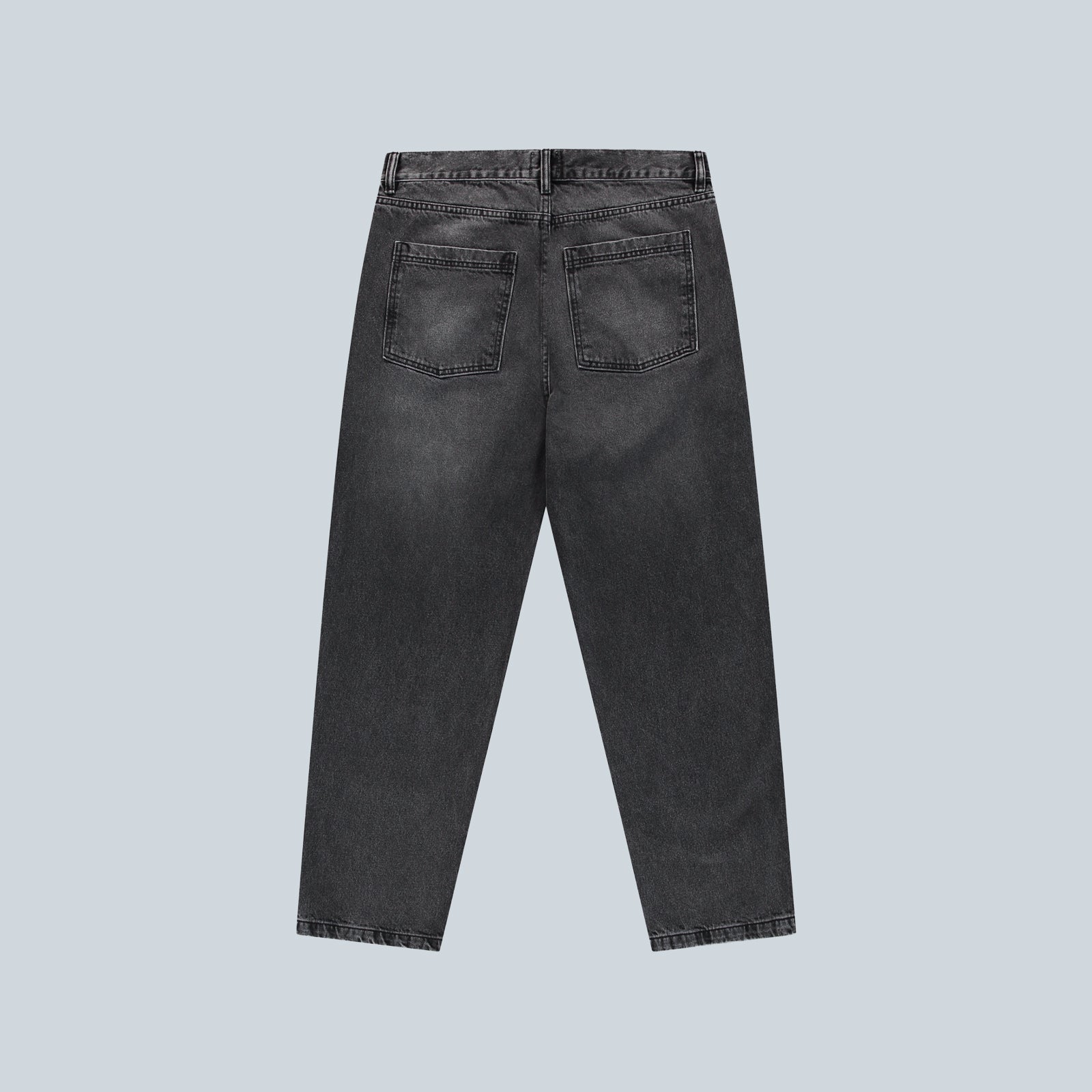 COR UNIFORM DENIM PANTS - BLACK