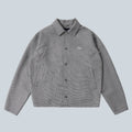 HOUNDSTOOTH JACKET - GRAY