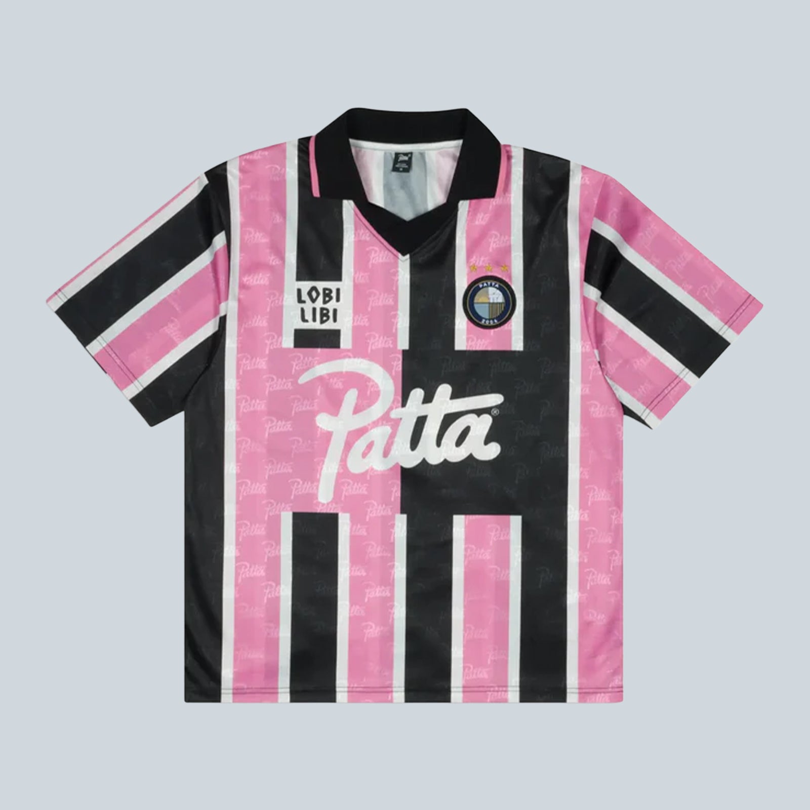 STRIPE FOOTBALL JERSEY - PINK