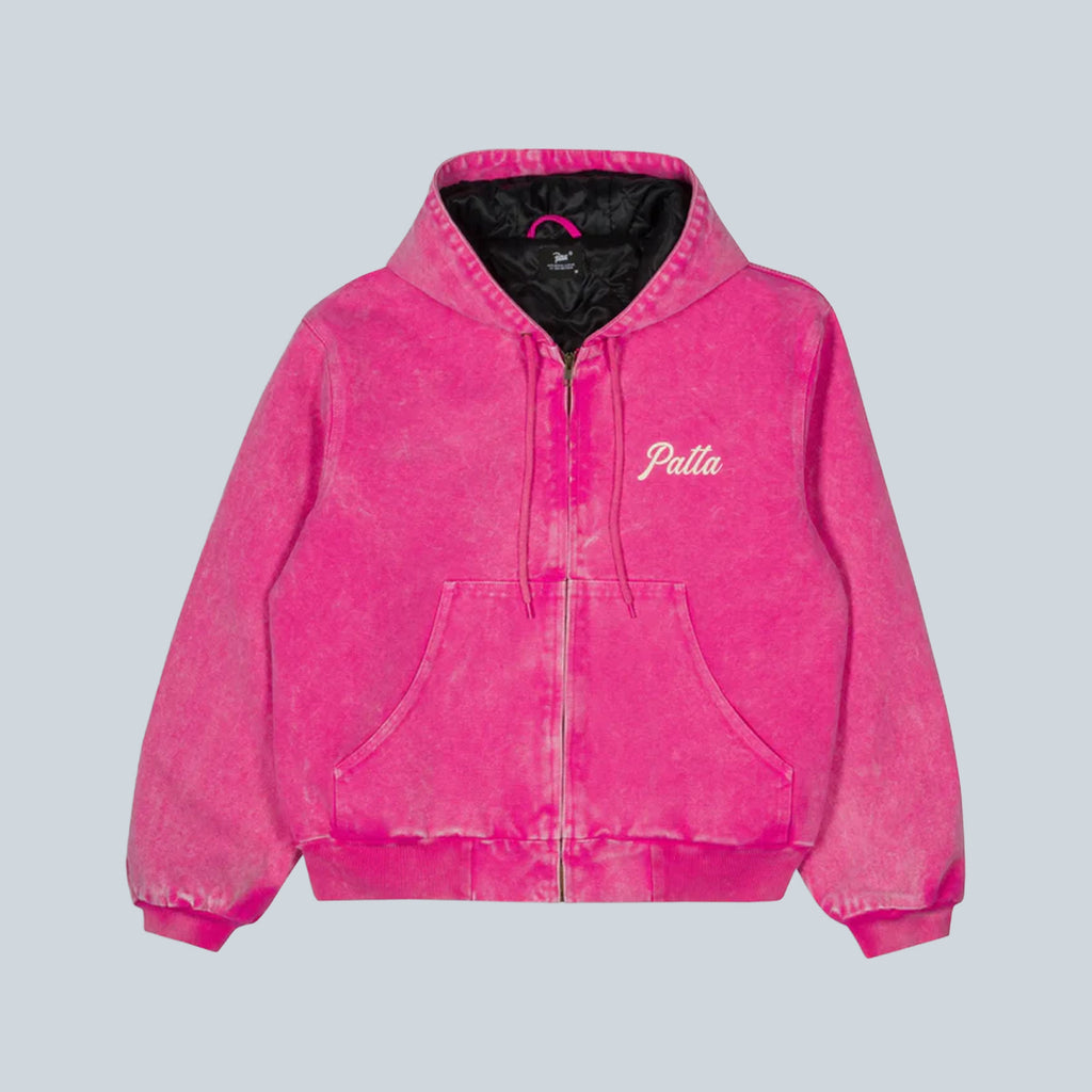 PEACE CANVAS JACKET - PINK
