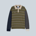 LONG SLEEVE TEE - OLIVE STRATA / ALUMINA / BLACK