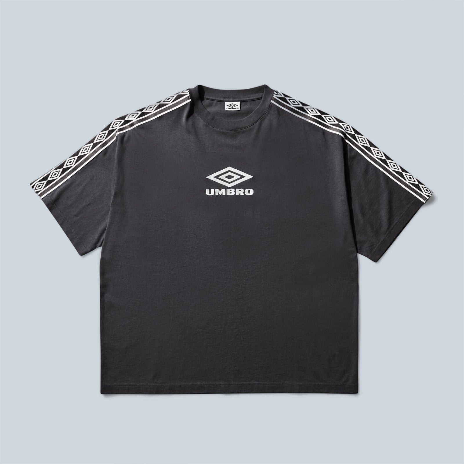 OFFENCE DEFENCE TAPE TEE - WASHED BLACK