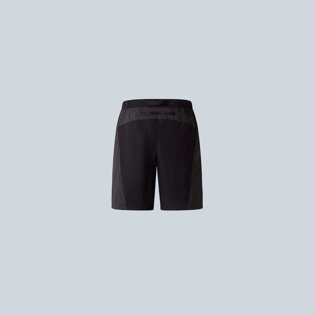 U NSE BELTED SHORT - BLACK