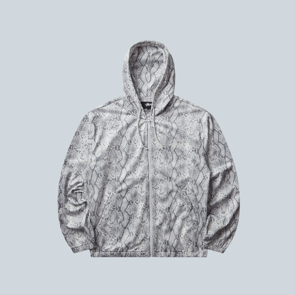 ATHLETIC MESH ZIP HOODIE - SNAKE
