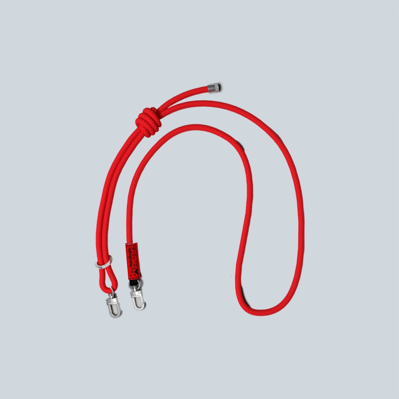 WARES STRAPS 8.0MM ROPE STRAP - FLASH RED
