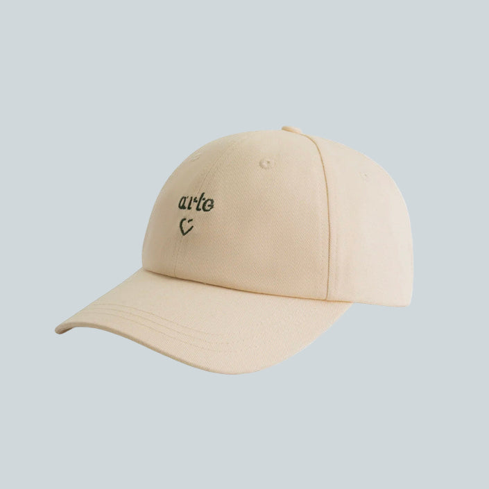 ARTE HEART LOGO CAP - CREAM image 0