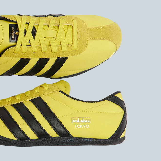 ADIDAS TOKYO - PURE SULFUR/DARK BROWN/GOLD METALLIC image 3