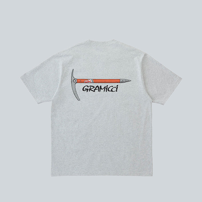 GRAMICCI ICE AXE TEE - HEATHER ASH image 0