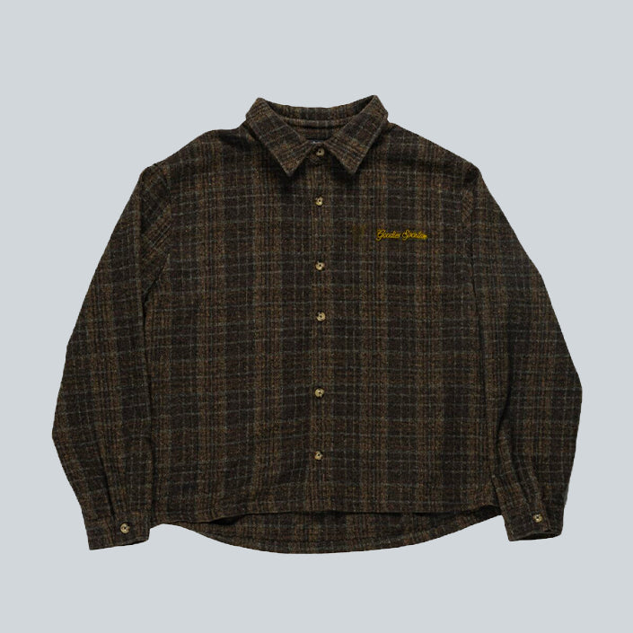 GOODIES SPORTIVE TOFFEE WASHED SHIRT - BROWN image 0