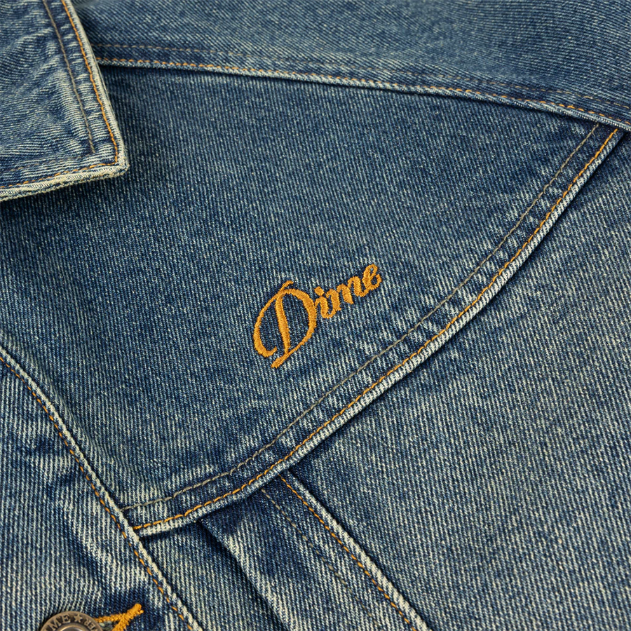 DIME MTL DENIM JACKET - DIPPED SANDBLASTED INDIGO image 2
