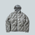 ROA NUNA 800 FILL POWER HOODED DOWN JACKET - SILVER image 0