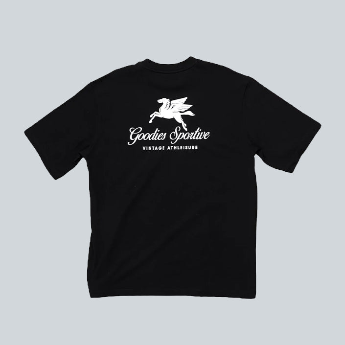 GOODIES SPORTIVE PEGASUS TEE - BLACK image 1