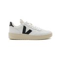 VEJA  V-10 LEATHER - WHITE/BLACK image 0