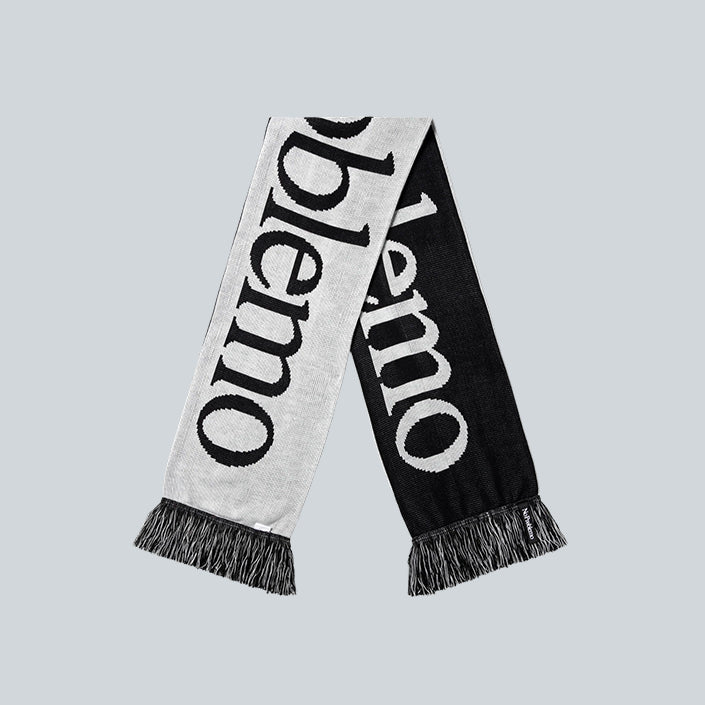 NO PROBLEMO SCARF - BLACK image 1