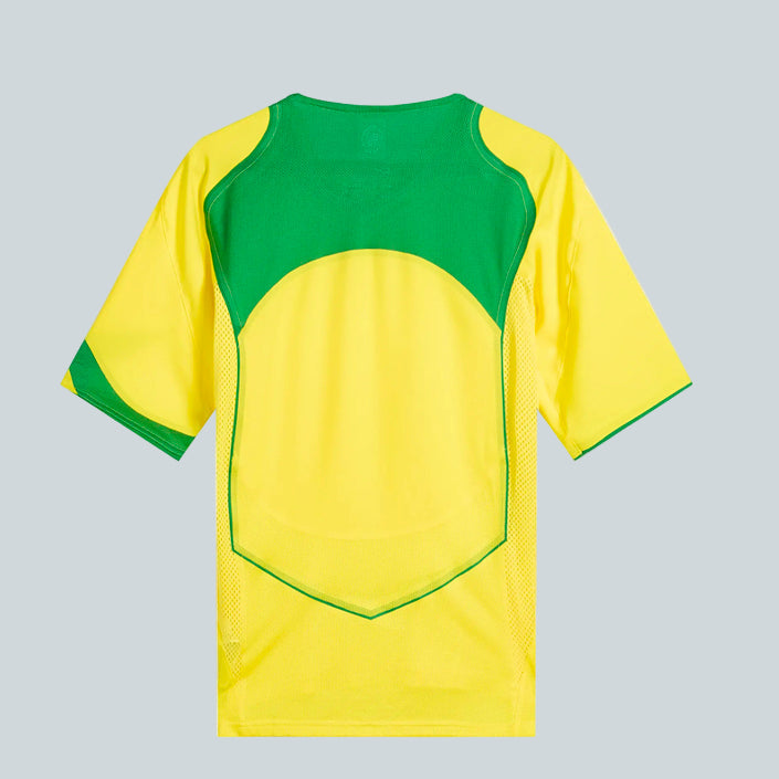 NIKE BRAZIL REISSUE SHORT SLEEVE JERSEY - YELLOW / GREEN image 1