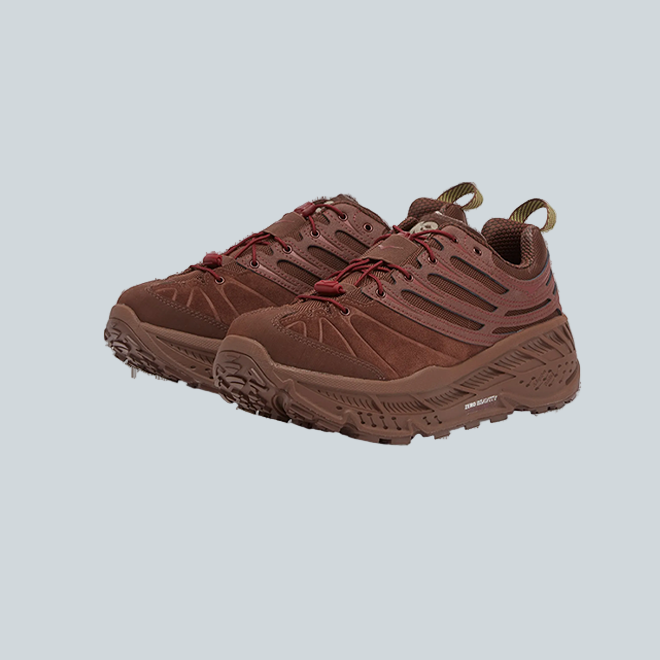 HOKA STINSON EVO OG - COLD BREW / BURGUNDY image 1